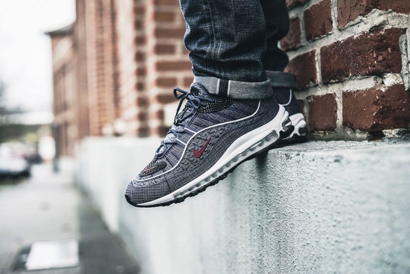 Air max 98 shop thunder blue on feet